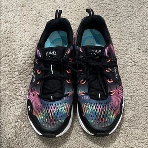 Ryka Black and Pink Sneakers